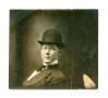 Thumbnail image of item number 1 in: '[Portrait of a Man in a Derby Hat]'.