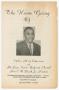 Thumbnail image of item number 1 in: '[Funeral Program for Eddie Edmerson, January 25, 1964]'.