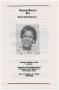 Thumbnail image of item number 1 in: '[Funeral Program for Viola Edmerson, October 16, 1979]'.