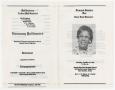 Thumbnail image of item number 3 in: '[Funeral Program for Viola Edmerson, October 16, 1979]'.