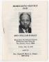 Pamphlet: [Funeral Program for William Hadley, May 12, 1978]