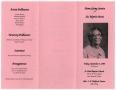 Thumbnail image of item number 3 in: '[Funeral Program for Myrtle Harris, November 3, 1995]'.