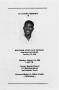 Pamphlet: [Funeral Program for Fred Lee Henson, January 14, 1980]