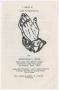 Thumbnail image of item number 1 in: '[Funeral Program for Wesley L. Jackson, April 27, 1983]'.