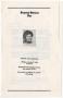 Primary view of [Funeral Program for Cora Kenley, January 7, 1980]