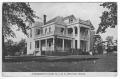 Primary view of Postcard, President's Home, N. T. S. N., Denton, Texas.