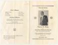 Thumbnail image of item number 3 in: '[Funeral Program for Emory S. King, March 22, 1968]'.