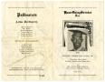 Thumbnail image of item number 3 in: '[Funeral Program for Tommie Ray McVea, Jr., May 1, 1969]'.