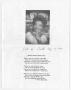 Thumbnail image of item number 3 in: '[Funeral Program for Velma Morine Moore, May 23, 1997]'.