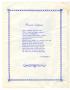 Thumbnail image of item number 2 in: '[Funeral Program for Martha Althea Perry, October 20, 1989]'.