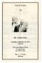 Primary view of [Funeral Program for Charlie Price, September 19, 1992]