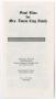 Pamphlet: [Funeral Program for Emma Clay Smith, April 19, 1989]