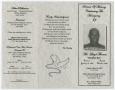 Thumbnail image of item number 3 in: '[Funeral Program for Lloyd Thomas, March 9, 2007]'.