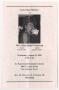 Pamphlet: [Funeral Program for Alice Aileen Townsend, August 20, 2008]