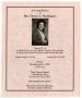 Primary view of [Funeral Program for Denise L. Washington, July 2, 2005]