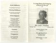 Thumbnail image of item number 3 in: '[Funeral Program for Lucile C. Woodfork, February 3, 1996]'.
