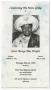 Pamphlet: [Funeral Program for Bettye Mae Wright, May 24, 1999]