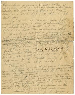 Primary view of object titled '[Partial letter by John J. Herrera]'.