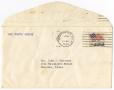Thumbnail image of item number 1 in: '[Envelope from the White House to John J. Herrera - 1966-05-24]'.