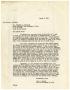 Primary view of [Letter from John J. Herrera to Virginia L. Dominguez - 1952-08-01]