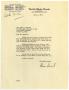 Primary view of [Letter from Price Daniel to John J. Herrera - 1953-04-01]