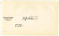 Primary view of [Envelope from Congress of the United States, House of Representatives, to Manual Gonzales - 1976-06-18]