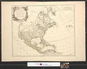 Primary view of Amerique septentrionale : dressée sur les relations les plus modernes des voyageurs et navigateurs, et divisée suivant les differentes possessions des Européens