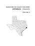 Primary view of Inventory of county records, Jefferson County Courthouse, Beaumont, Texas, Volume 2