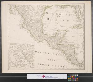 Primary view of object titled '[Map of the interior of North America and New Spain: Sheet 1]'.