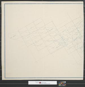Primary view of object titled 'Water-shed of the Brazos River: Total drainage area 44,138 sq. miles [Sheet 1].'.