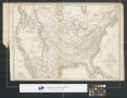 Map: Carte des Etats-Unis de l'Amérique Septentrionale.