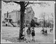 Photograph: [Children Outside the Old Cleveland Grammer School]