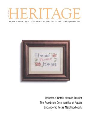 Primary view of object titled 'Heritage, 2010, Volume 1'.