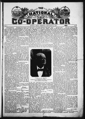 Primary view of object titled 'The National Co-Operator (Mineola, Tex.), Vol. 2, No. 37, Ed. 1 Wednesday, September 19, 1906'.