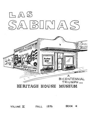 Primary view of object titled 'Las Sabinas, Volume 2, Number 4, October 1976'.