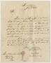Thumbnail image of item number 1 in: '[Letter from the Pension Office to John Patterson Osterhout, July 2, 1858]'.