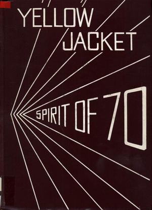 Primary view of object titled 'The Yellow Jacket, Yearbook of Thomas Jefferson High School, 1970'.
