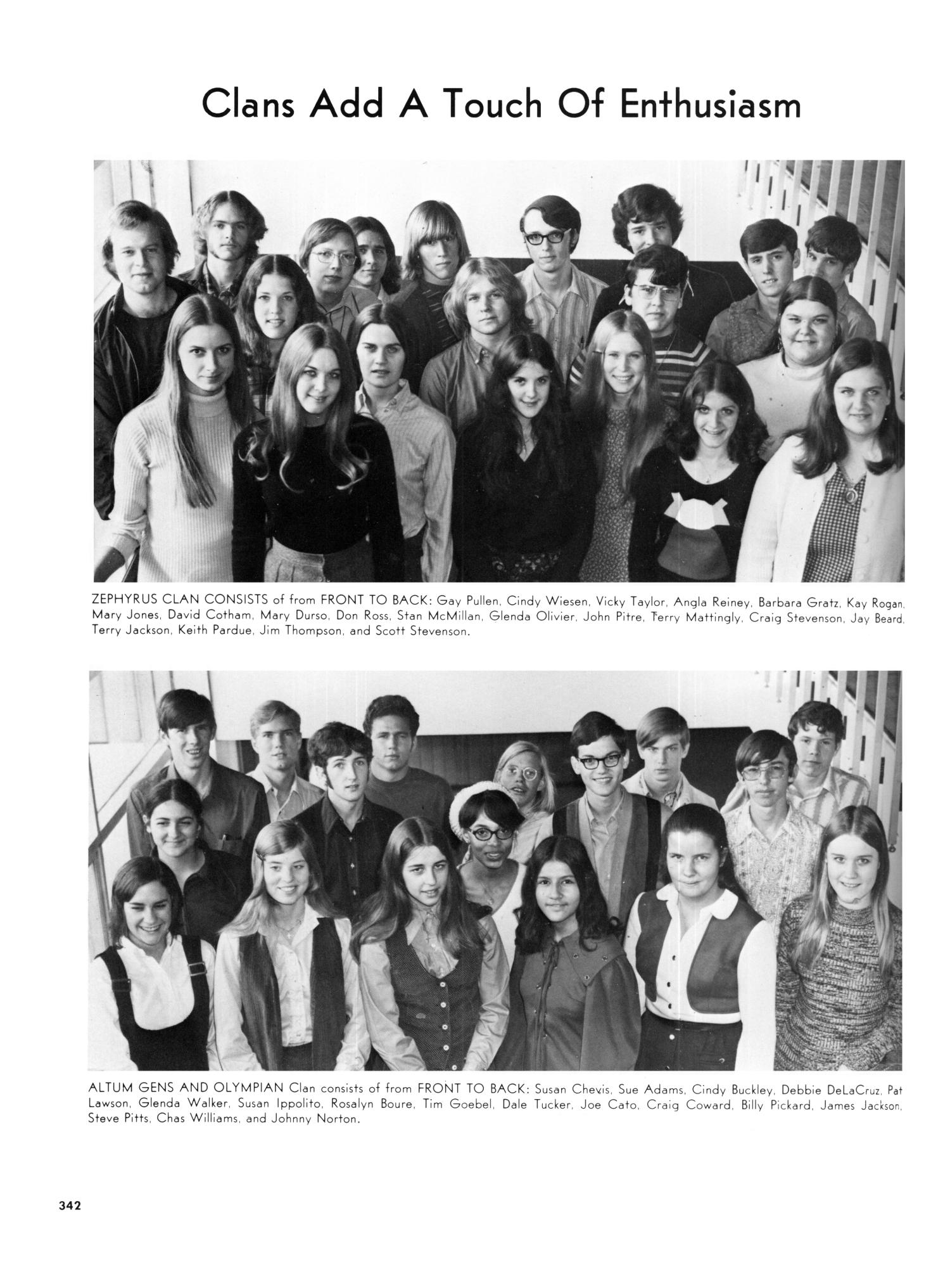 The Yellow Jacket, Yearbook of Thomas Jefferson High School, 1972
                                                
                                                    342
                                                