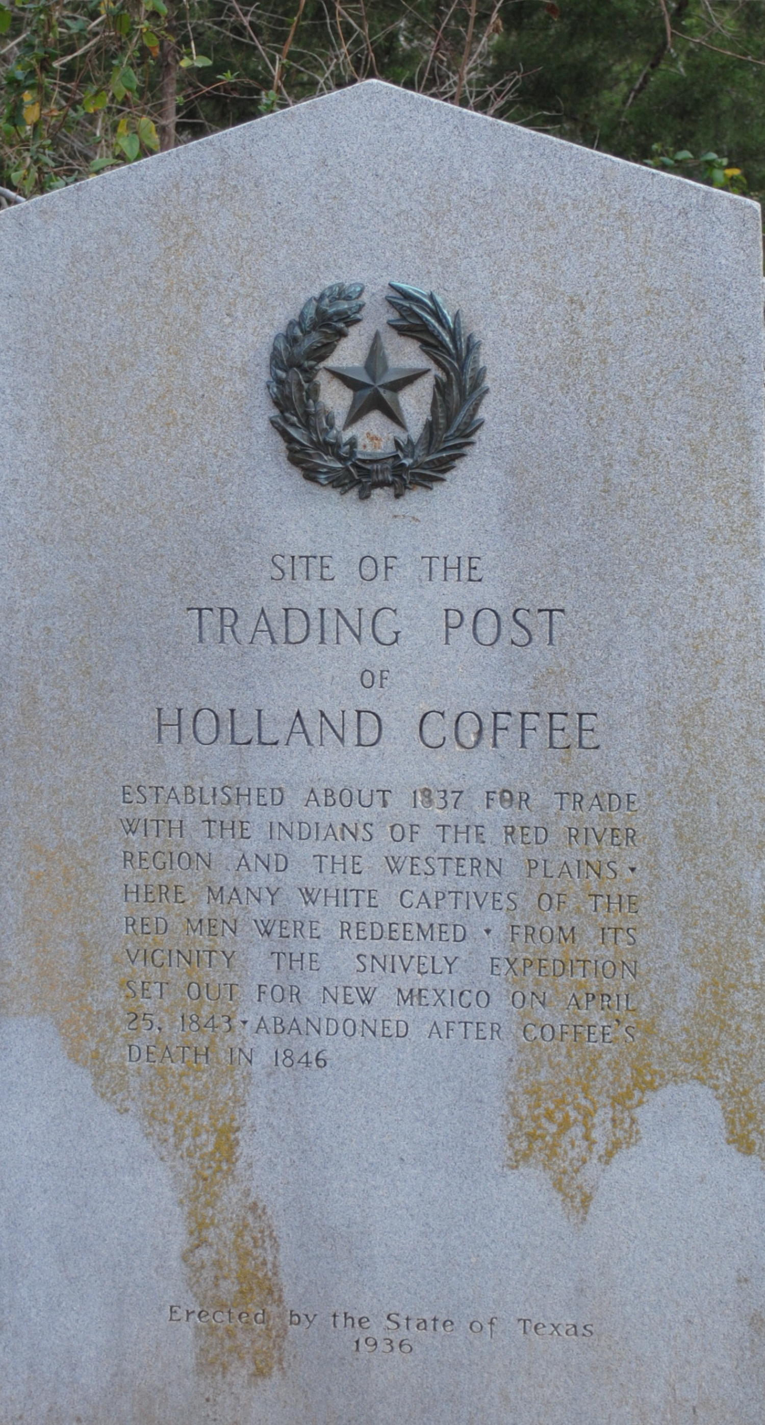 [Marker: Trading Post of Holland Coffee]
                                                
                                                    [Sequence #]: 1 of 1
                                                
