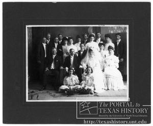 Primary view of object titled 'Jenson Wedding Party'.