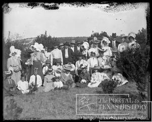Primary view of object titled '[Group of Pioneers]'.