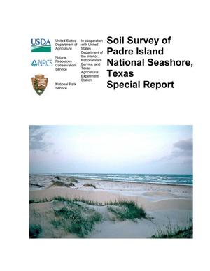 Primary view of object titled 'Soil Survey of Padre Island National Seashore, Texas: Special Report'.