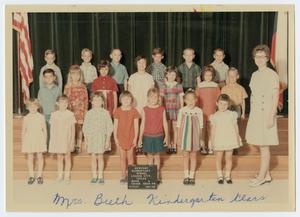 Primary view of [Kindergarten Class at Newport Elementary School, 1967-68]