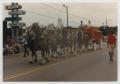 Thumbnail image of item number 1 in: '[Belgian Hitch in a Parade]'.