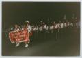Photograph: [Hitchcock High School Band in a Holiday Parade]
