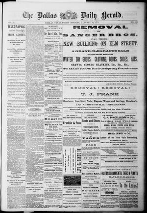 Primary view of object titled 'The Dallas Daily Herald. (Dallas, Tex.), Vol. 1, No. 290, Ed. 1 Friday, January 16, 1874'.