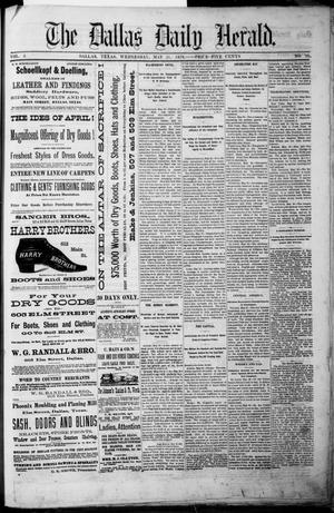 Primary view of object titled 'The Dallas Daily Herald. (Dallas, Tex.), Vol. 4, No. 96, Ed. 1 Wednesday, May 31, 1876'.