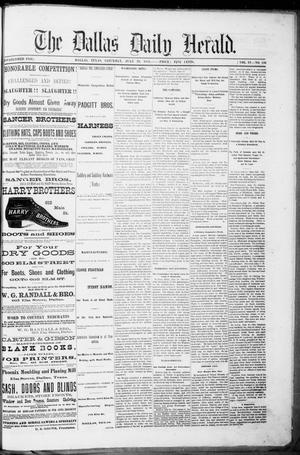 Primary view of object titled 'The Dallas Daily Herald. (Dallas, Tex.), Vol. 4, No. 146, Ed. 1 Saturday, July 29, 1876'.