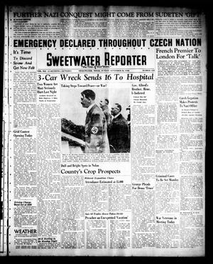 Primary view of object titled 'Sweetwater Reporter (Sweetwater, Tex.), Vol. 41, No. 135, Ed. 1 Sunday, September 18, 1938'.