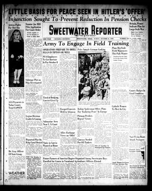 Primary view of object titled 'Sweetwater Reporter (Sweetwater, Tex.), Vol. 43, No. 130, Ed. 1 Sunday, October 8, 1939'.